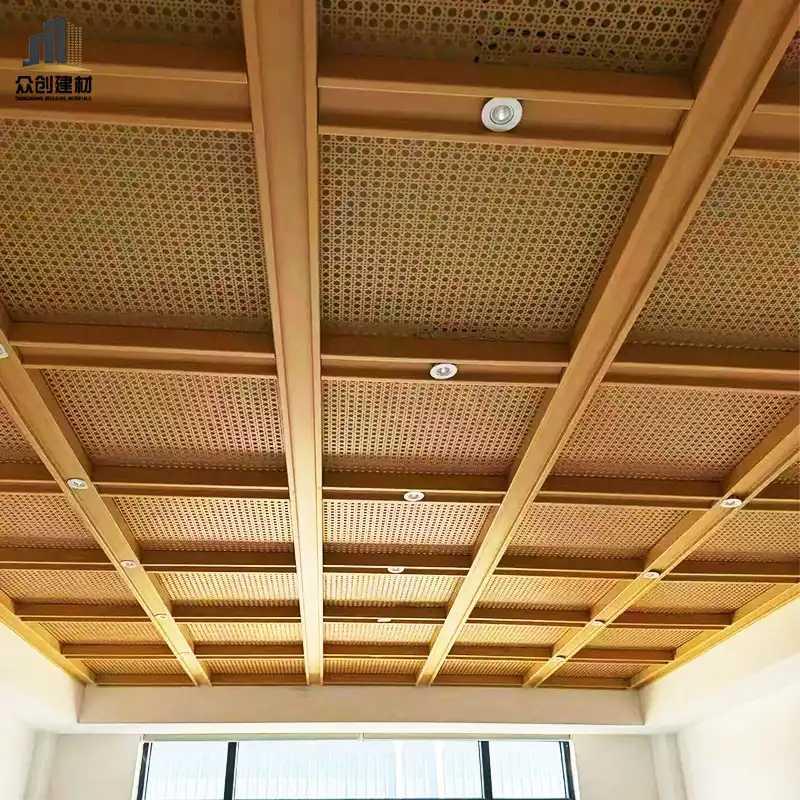 Perforated Woven Aluminum Panel